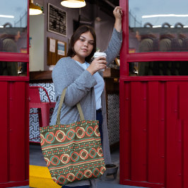 ヴィンテージレトロ円 トートバッグ