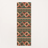 ヴィンテージレトロ円 ヨガマット (正面)