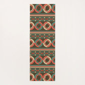 ヴィンテージレトロ円 ヨガマット (裏面)