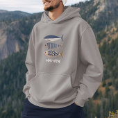 ヴィンテージレトロ動揺してサーディン，カスタム漁師 パーカ