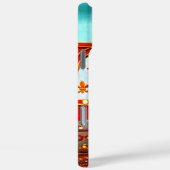 ヴィンテージレトロ回転木馬顔写真あなたの名前を追加 Case-Mate iPhoneケース (裏面 / 右)