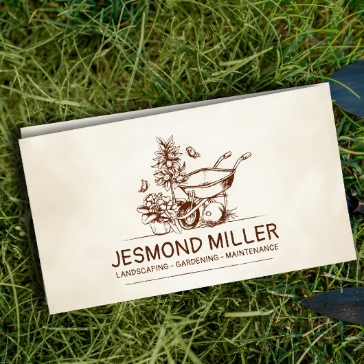 ヴィンテージレトロ園芸サービス 名刺