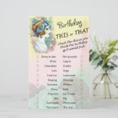 ヴィンテージレトロ女性誕生日このゲームまたはそのゲーム (スタンド正面)