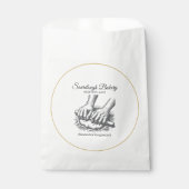 ヴィンテージレトロ手作りソーファードベーカリーfor baker フェイバーバッグ (正面)