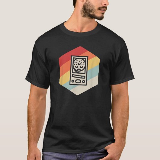 ヴィンテージレトロ日本のアーケードゲーム Tシャツ (正面)