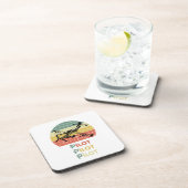 ヴィンテージレトロ日没、飛行機パイロット、航空クール機 コースター (右側)