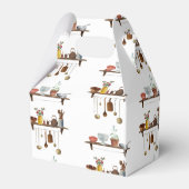 ヴィンテージレトロ水彩台所用品 フェイバーボックス (裏面サイド)