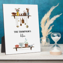 ヴィンテージレトロ水彩台所用品