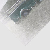 ヴィンテージレトロ素朴グリーンカントリーファームトラック 薄葉紙 (詳細)