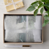 ヴィンテージレトロ素朴グリーンカントリーファームトラック 薄葉紙 (ギフト)