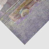 ヴィンテージレトロ素朴レッドパープルアートファームトラック 薄葉紙 (詳細)