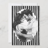 ヴィンテージレトロ結婚式の日付の保存 セーブザデート (裏面)