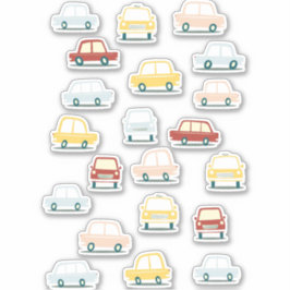 ヴィンテージレトロ自動車 シール