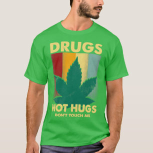 ヴィンテージレトロ薬NotハグドントTouch私 Tシャツ