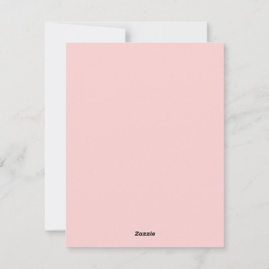 ヴィンテージレトロ誕生日エンジェルオンマッシュルーム シーズンカード (裏面)