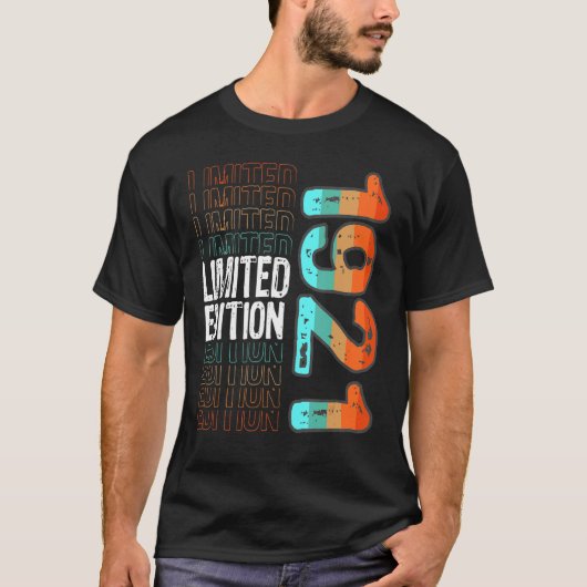 ヴィンテージレトロ誕生1921年 Tシャツ (正面)