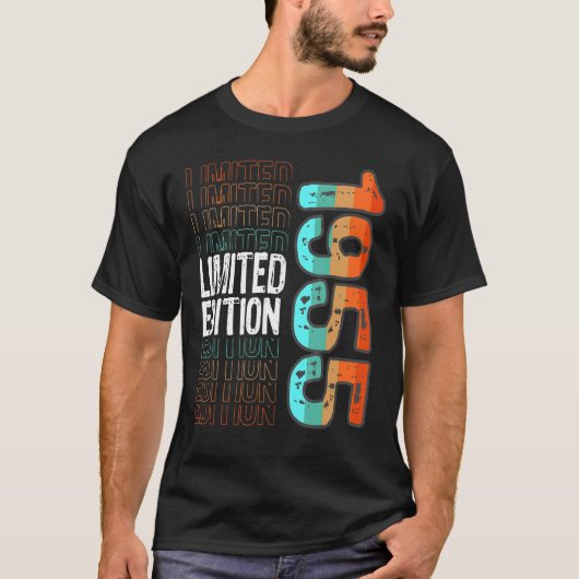 ヴィンテージレトロ誕生1955年 Tシャツ (正面)