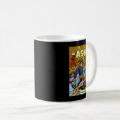 ヴィンテージレトロ超自然的な悪の死んだホラー映画 コーヒーマグカップ (正面右)