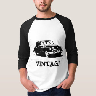ヴィンテージレトロ車Tシャツ Tシャツ