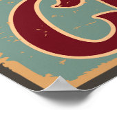 ヴィンテージレトロ閉じ看板ポスター ポスター (角)