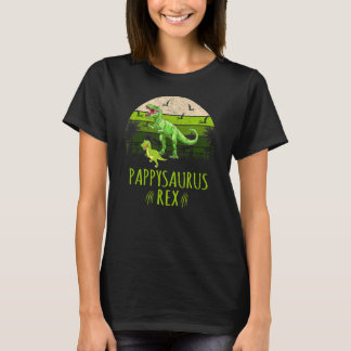 ヴィンテージレトロ1キドパピサウルス恐竜 Tシャツ