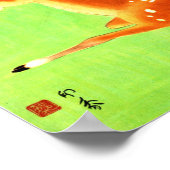 ヴィンテージレトロ1930sトラベルディアテンプルジャパンAsia ポスター (角)