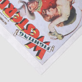 ヴィンテージレトロ1950sウェスタンガールボーイ 薄葉紙 (詳細)