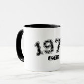 ヴィンテージレトロ1979グランジ Est.既成の図 マグカップ (正面左)