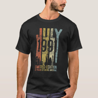 ヴィンテージレトロ1991年7月30歳素晴らし Tシャツ