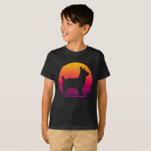 ヴィンテージレトロ80のスタイルコルギ Tシャツ (正面フル)