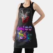 ヴィンテージレトロ80の音楽 エプロン (インサイチュ)