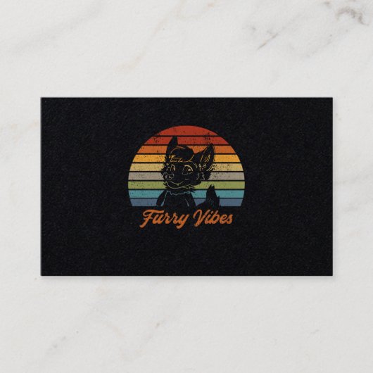 ヴィンテージレトロ·フリーがファンダム·フルスイター贈答 名刺 (正面)