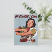 ヴィンテージレトロ ポストカード (スタンド正面)