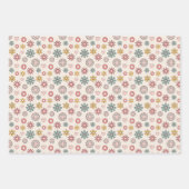 ヴィンテージレトロ ラッピングペーパーシート (正面)