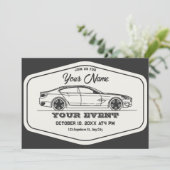 ヴィンテージレトロ 招待状 (スタンド正面)