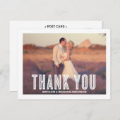 ヴィンテージレトロ | THANK 結婚 YOU POST CARD ポストカード (正面/裏面)