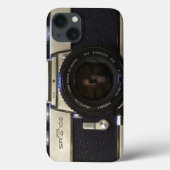 ヴィンテージレトロMinolta SLRカメラケースiPhone 1 Case-Mate iPhoneケース (裏面)