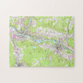 ヴィンテージレバノン及びハノーバーニューハンプシャーMap (1959年) ジグソーパズル (横)