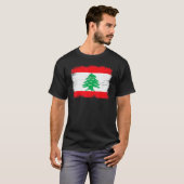 ヴィンテージレバノン国旗レバノン独立記念日 Tシャツ (正面フル)