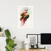 ヴィンテージレビクトリアンディエレガント・アートプリントポスター ポスター (ホームオフィス)