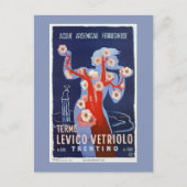 ヴィンテージレビコテルメトレンティーノイタリアン旅行 ポストカード (正面)