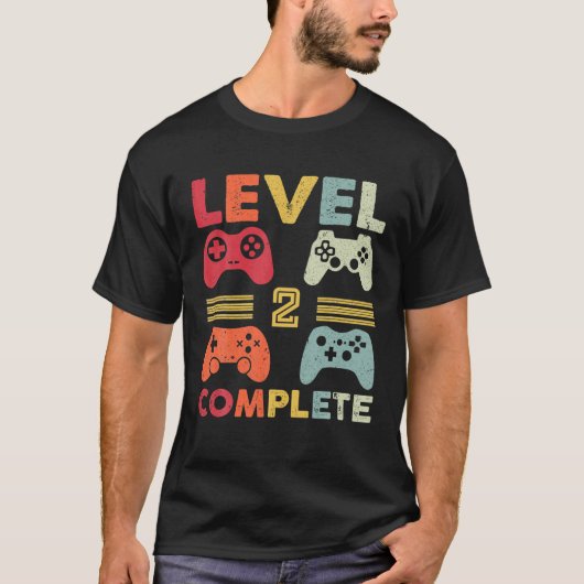 ヴィンテージレベル2おもしろい年目の結婚An Tシャツ (正面)