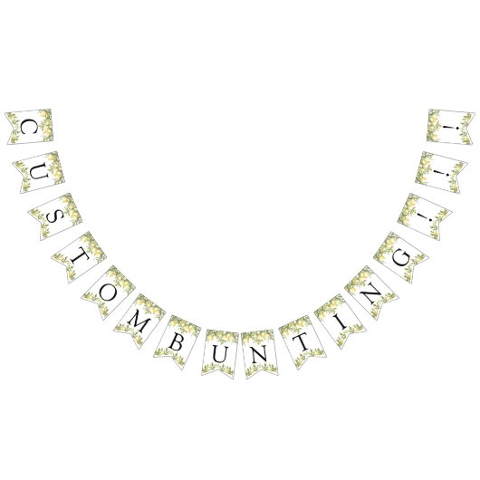 ヴィンテージレモカスタムン文字バンティングフラグ バンティングフラッグ (全)