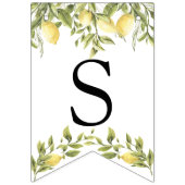 ヴィンテージレモカスタムン文字バンティングフラグ バンティングフラッグ (第3の旗)