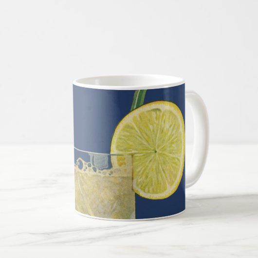 ヴィンテージレモネードまたはフルーツソーダ,飲料 コーヒーマグカップ (正面右)