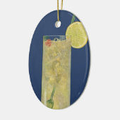 ヴィンテージレモネードまたはフルーツソーダ，飲料 セラミックオーナメント (左)