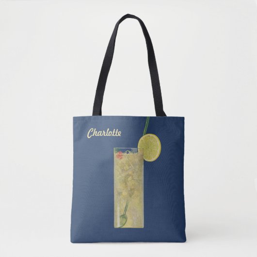 ヴィンテージレモネードまたはフルーツソーダ,飲料 トートバッグ (正面)