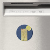 ヴィンテージレモネードまたはフルーツソーダ,飲料 マグネット (インサイチュ (食洗機))