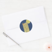 ヴィンテージレモネードまたはフルーツソーダ，飲料 ラウンドシール (封筒)