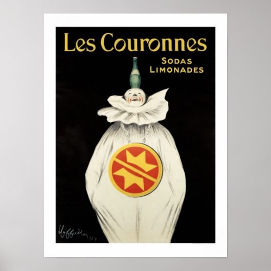 ヴィンテージレモネードソーダ広告 ポスター (正面)